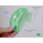 Pieptene-perie moale Roxy Kids din lână de oaie, Mint (RBH-003-M)