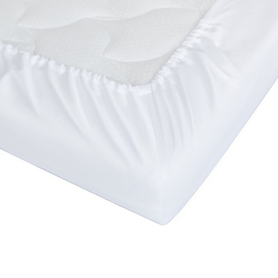 Cearșaf de pat pe bandă elastică Perina (PR-120.3) Alb