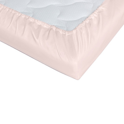 Cearșaf de pat pe bandă elastică Perina (PR-120.7) Roz