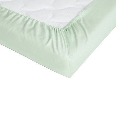 Cearșaf de pat pe bandă elastică Perina (PR-160.9) Verde deschis
