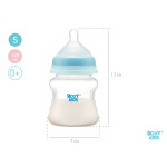 Biberon Roxy Kids 120ml, cu flux lent, 0+ (RBTL-001)