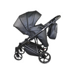 Carucior 3in1 Sojan Sibex Extra Piele (2010401) Negru