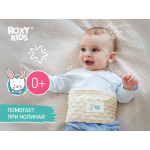 Centura cu gel anti-colice noi-nascuti Roxy Kids, Cream (RGP-001-W)