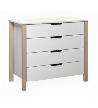 Comodă Eucalyptus Karol90 (DSK-K05) Alb+Cappuccino