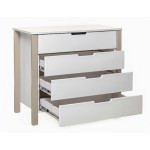 Comodă Eucalyptus Karol90 (DSK-K05) Alb+Cappuccino