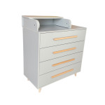Comodă Eucalyptus Napoli90 (DSK-N803) Gri