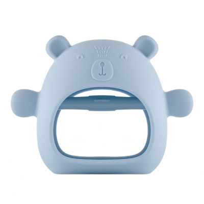 Dentitie din silicon pentru mana Roxy Kids „Bear”, Albastru (RST-003-B)