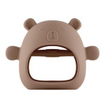 Dentitie din silicon pentru mana Roxy Kids „Bear”, Caramel (RST-003-C)