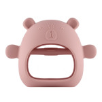 Dentitie din silicon pentru mana Roxy Kids „Bear”, Roz (RST-003-P)