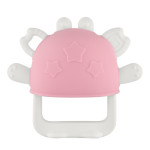 Dentitie din silicon pentru mana Roxy Kids „Crabby”, Roz (RST-002-P)