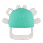 Dentitie din silicon pentru mana Roxy Kids „Crabby”, Turcoaz (RST-002-B)