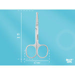 Foarfece de manichiura integral metalice pentru nou-nascuti Roxy Kids, (RPS-005)