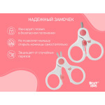 Foarfece de unghii pentru nou-nascuti cu lacat Roxy Kids, Coral (RPS-001-C)