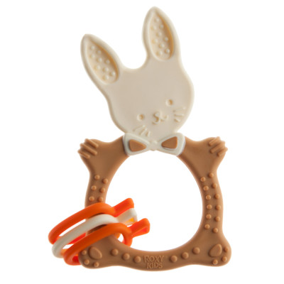 Inel gingival Roxy Kids „Bunny” (RBT-001BD) Ciocolata