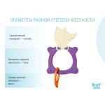 Inel gingival Roxy Kids „Fox” (RSC-001-P) Violet