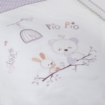 Lenjerie de pat pentru copii Perina Pio Pio (PP7-01.2) 
