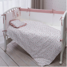 Lenjerie de pat pentru copii Perina Little Forest (LF7-01.2) Caramel