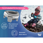 Oliță de călătorie Roxy Kids HandyPotty 3in1 (HP-255GG) Gri