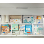 Organizator sertar pentru comoda Eucalyptus Napoli90 (DSK-0005) Alb (81x37cm)