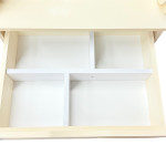 Organizator sertar pentru comoda60 Eucalyptus (DSK-0004) Alb (48,50x36cm)