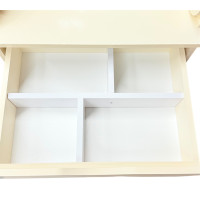 Organizator sertar pentru comoda60 Eucalyptus (DSK-0004) Alb (49x37cm)