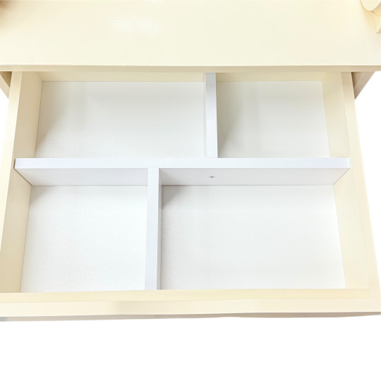 Organizator sertar pentru comoda60 Eucalyptus (DSK-0004) Alb (48,50x36cm)