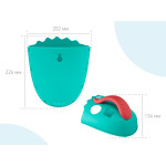 Organizator-sortator Roxy Kids „Dino” (RTH-001M) Mentol