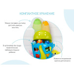 Organizator-sortator cu raft Roxy Kids „Dino” (RTH-001Y) Albastru