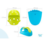 Organizator-sortator cu raft Roxy Kids „Dino” (RTH-001Y) Albastru