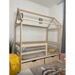 Pat Goydalka TERRY cu sertar (1B810-2) Natural 160x80cm