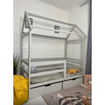 Pat Goydalka TERRY cu sertar (1B810-5) Gri 160x80cm