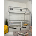 Pat Goydalka TERRY cu sertar (1B810-5) Gri 160x80cm