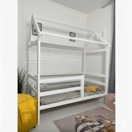 Pat Goydalka TERRY fără sertar (1B80-1) Alb 160x80cm