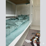 Pat suprapus Goydalka TOKYO fără sertar (1B99-1) Alb 190x80cm