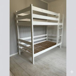 Pat suprapus Goydalka TOKYO fără sertar (1B99-1) Alb 190x80cm