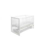 Pătuţ Eucalyptus Mia Plus Transversal (DS-501) Alb