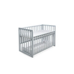 Pătuţ Eucalyptus Mia Plus Transversal (DS-502) Gri