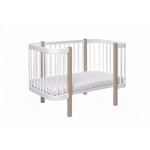 Pătuţ Eucalyptus Karol Plus Longitudinal (DS-905) Alb+Cappuccino