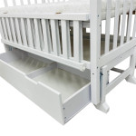 Pătuţ Goydalka ALEX PREMIUM UNIVERSAL (1B26-1) Alb