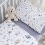Lenjerie de pat pentru copii Perina Robo (RB3-01.1) Albastru