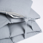Protecție pentru patuț Perina Soft Cotton (CK1/4-05.10) Albastru