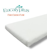 Saltea pentru copii Eucalyptus Uno Cocos 120x60x8cm (MD-001)