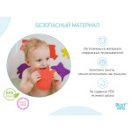 Set de mini-covorase anti-alunicare Roxy Kids „Sea Animals”, 4 buc. (RBM-010-4) Bright colors