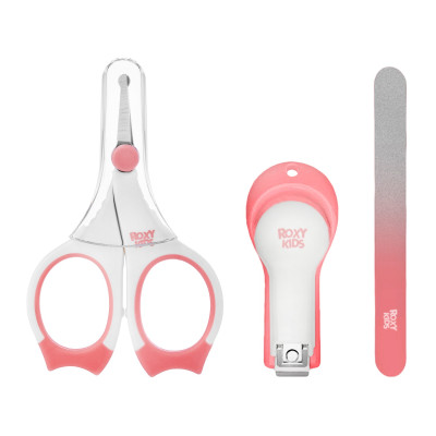 Set manichiura 3X1 Roxy Kids, Coral (RPS-004-P)