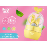 Set manichiura Roxy Kids „Frunze”, Galben+Gri (RPS-003-Y)