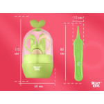 Set manichiura Roxy Kids „Frunze”, Verde+Maro (RPS-003-G)