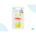 Set periuță de dinți+perie de masaj Roxy-Kids (RTB-001) Verde 