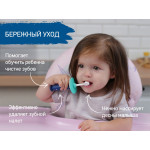 Set periuțe de dinți Roxy Kids „Pinguin” 2 buc. (RTB-011-BY) Albastru+Galben