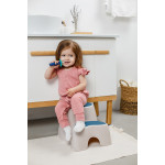 Set periuțe de dinți Roxy Kids „Pinguin” 2 buc. (RTB-011-BY) Albastru+Galben