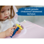 Set periuțe de dinți Roxy Kids „Pinguin” 2 buc. (RTB-011-YR) Galben+Roșu 